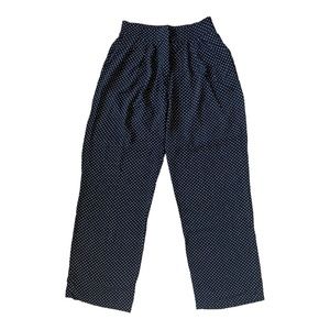 Xiomi Polka Dot Wide Leg Pants Women Size Small